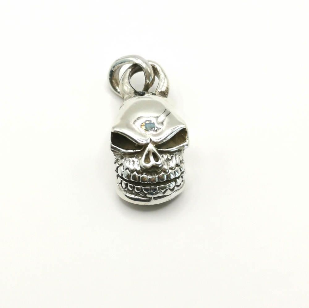 Skull Pendant Sterling Silver 🆕